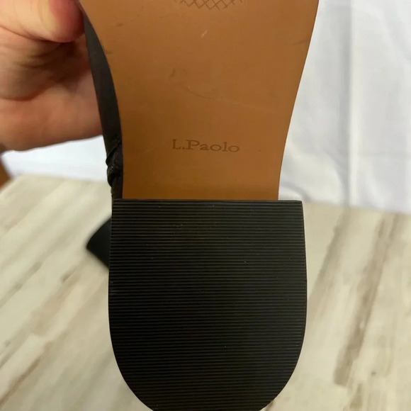 Linea Paolo Kamile Knee High Riding Boot in Black Size 9 - Picture 10 of 15